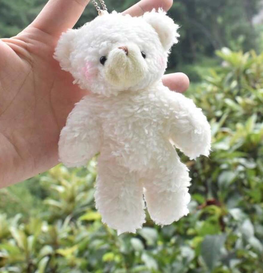 Christmas Teddy Personalised for Daughter or Son, First Christmas Decoration, Plush Custom Teddy Bear Ornament, Stocking Filler for Kids